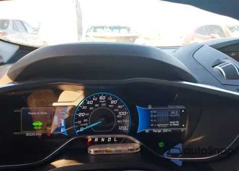 2016 Ford C-Max Hybrid Se из США, поврежденный, VIN 1FADP5AU0GL100254